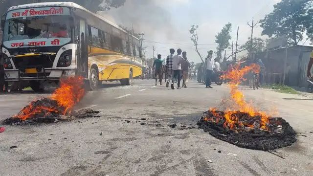 बस ने मारी टक्कर, पिता की हुई मौत बेटा …..